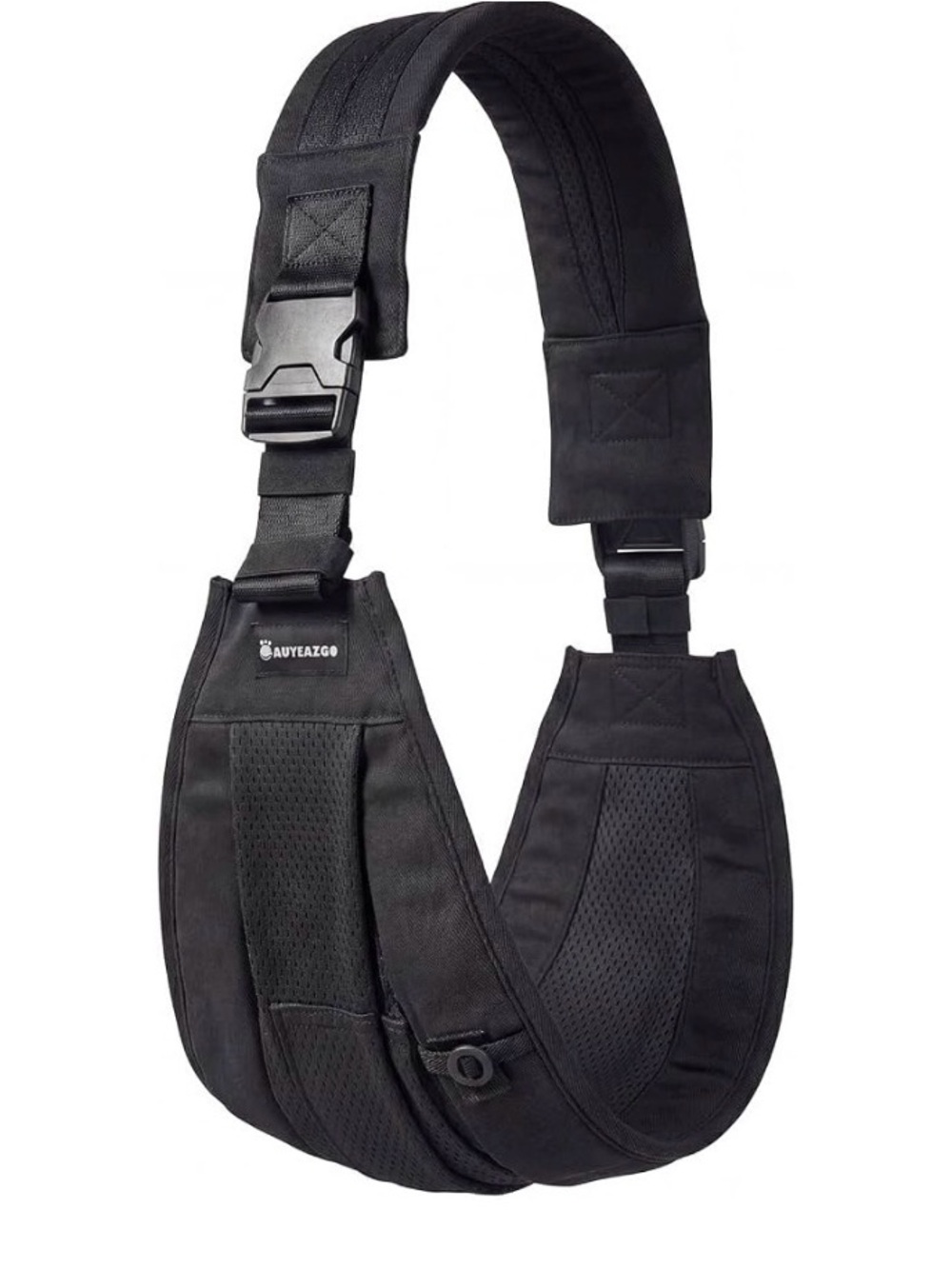 Black Sling Bag Shoulder Strap for Men